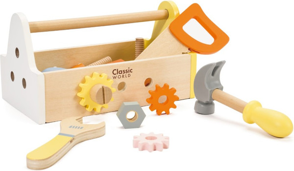 Изображение товара Набор инструментов игрушечный Classic World Маленький столяр CW20178
