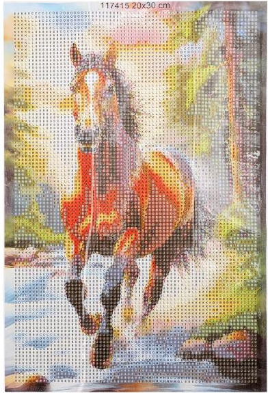 Изображение товара Набор алмазной вышивки MultiArt Лошадь / AMR20X30-117415