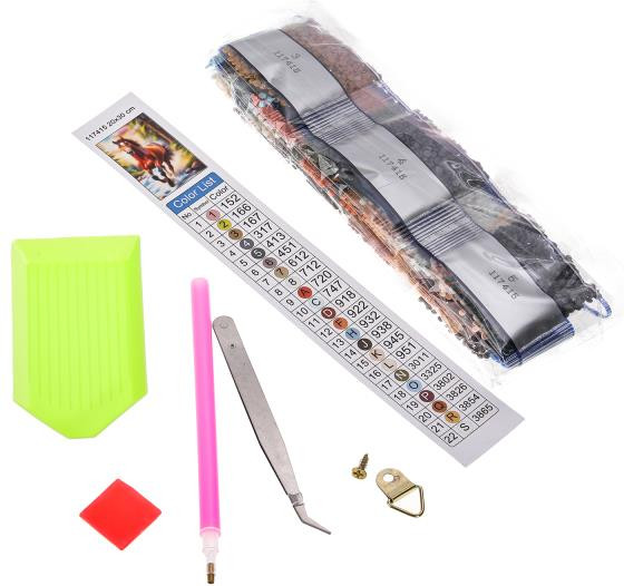 Изображение товара Набор алмазной вышивки MultiArt Лошадь / AMR20X30-117415