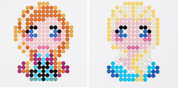 Изображение товара Развивающая игра MultiArt Термомозаика Снежная принцесса / IB400-PRFR