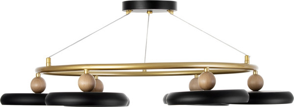 Изображение товара Люстра BayerLux Моника 10059031 (черный/золото)