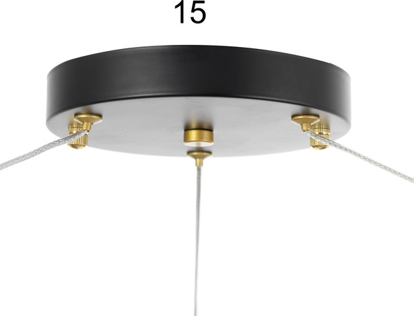 Изображение товара Люстра BayerLux Моника 10059031 (черный/золото)