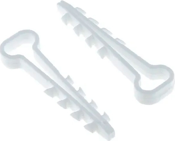 Изображение товара Дюбель-хомут EKF PROxima plc-nccf-5x8w (100шт, белый)