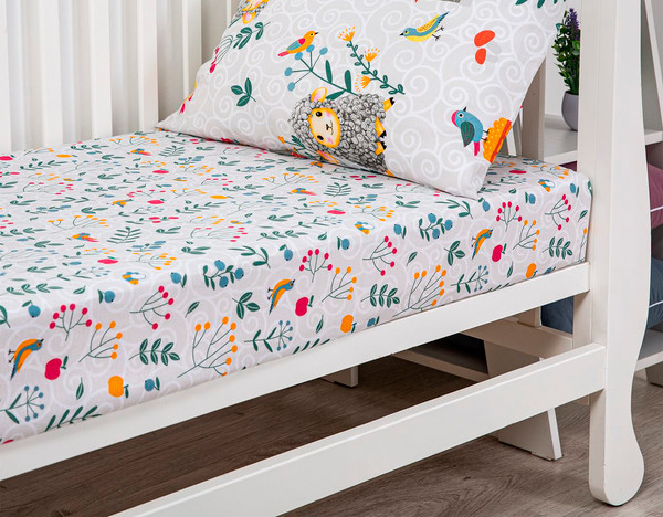 Изображение товара Комплект постельный для малышей АртПостель Барашки 130