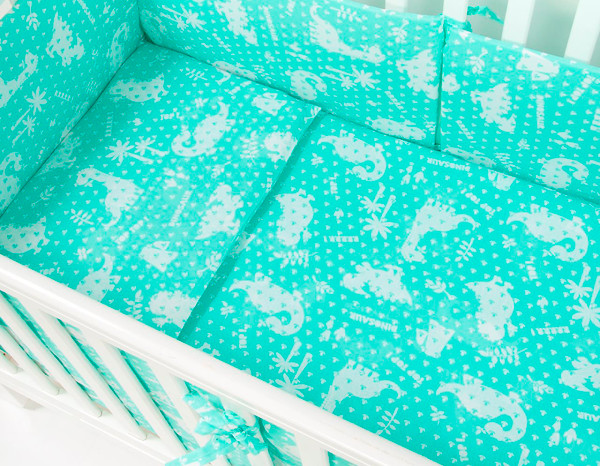 Изображение товара Комплект постельный для малышей АртПостель Динопарк