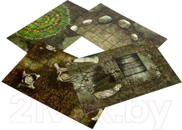 Изображение товара Игровое поле для настольной игры Мир Хобби Pathfinder. Составное Древний лес
