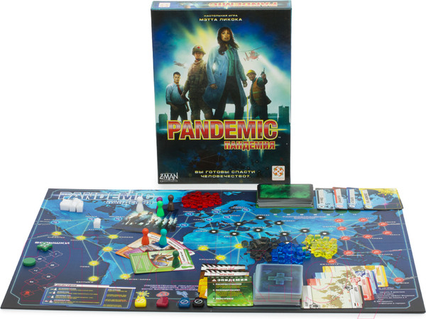 Изображение товара Настольная игра Стиль Жизни Пандемия / 911038