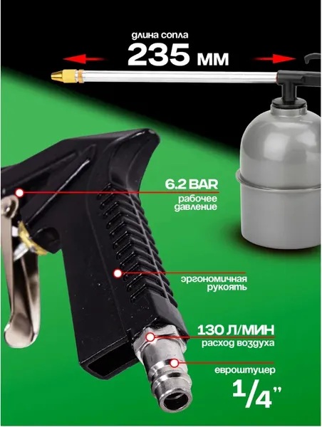 Изображение товара Пневмопистолет RockForce RF-2374