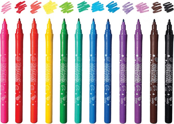 Изображение товара Фломастеры OOLY 130-105 (12цв)