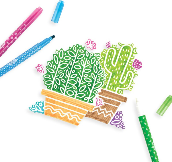 Изображение товара Фломастеры OOLY 130-046 (12шт)