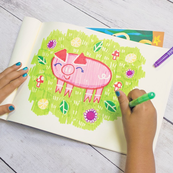 Изображение товара Фломастеры OOLY 130-046 (12шт)