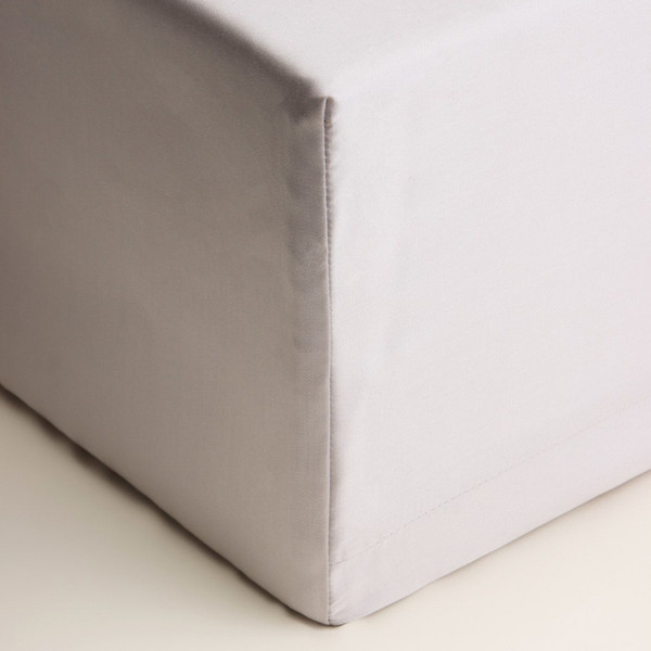 Изображение товара Простыня Sima-Land Home Tencel на резинке 140x200 / 10285352 (светло-серый)