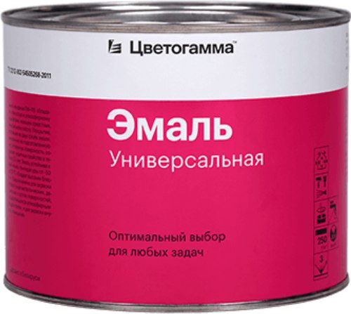 Изображение товара Эмаль Цветогамма ПФ-115 ТУ (800г, синий)