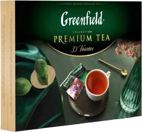 Чай пакетированный GREENFIELD Набор Коллекция 30 видов (120пак)