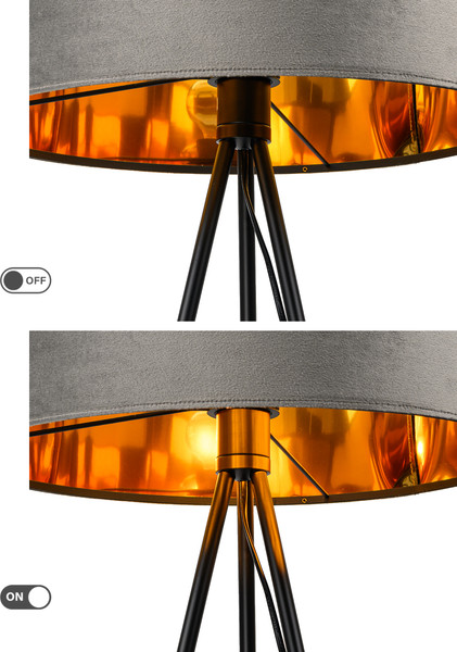 Изображение товара Торшер ArtStyle HT-777BGY (черный/серый)