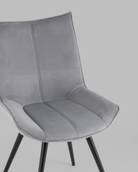 Изображение товара Стул Stool Group Робб / AV 422-V12-K14PM-08 (велюр серый)
