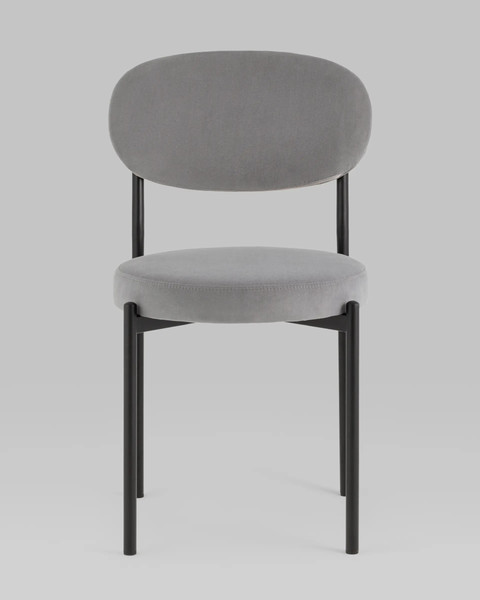 Изображение товара Стул Stool Group Бриф / AV 477-C83-9005 (велюр серый)