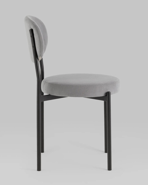 Изображение товара Стул Stool Group Бриф / AV 477-C83-9005 (велюр серый)