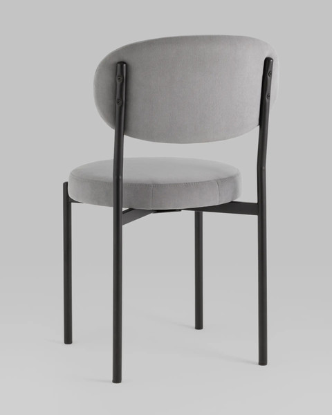 Изображение товара Стул Stool Group Бриф / AV 477-C83-9005 (велюр серый)
