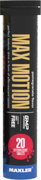 Изображение товара Пищевая добавка Maxler Макс Моушен со вкусом граната (20 таблеток)