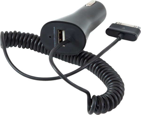 Изображение товара Адаптер питания автомобильный Defender SAM-01 5V/1А USB+Samsung (1м)