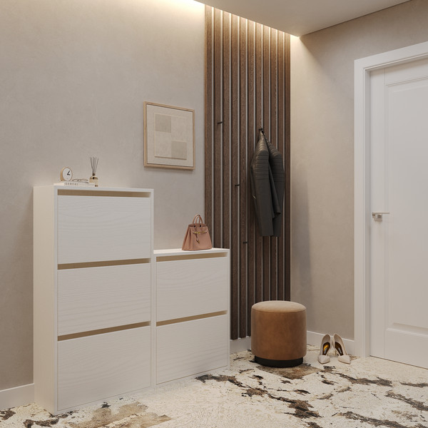 Изображение товара Тумба для обуви ЗОВ Токио SC60WW2S