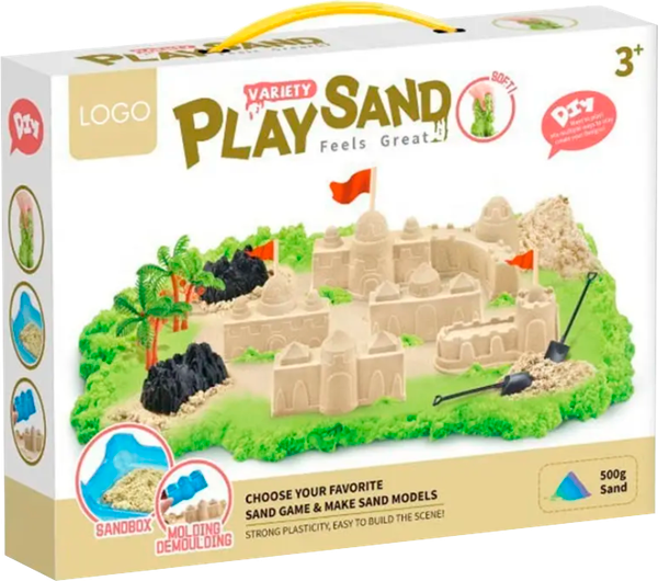 Изображение товара Набор для лепки Labalu Замок из космического песка / 1936