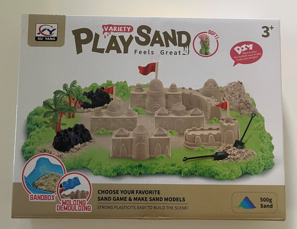 Изображение товара Набор для лепки Labalu Замок из космического песка / 1936