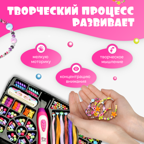 Изображение товара Набор для создания украшений Labalu Модный парикмахер / OO2