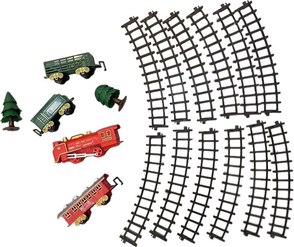 Изображение товара Железная дорога игрушечная Labalu Рождественское путешествие / 268