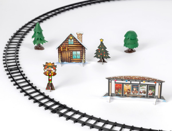 Изображение товара Железная дорога игрушечная Labalu Рождественское путешествие / 268