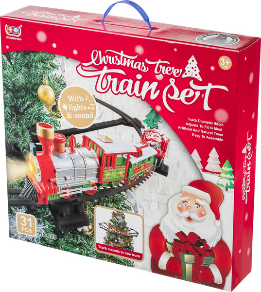 Изображение товара Железная дорога игрушечная Labalu Рождественский поезд на елку / 288