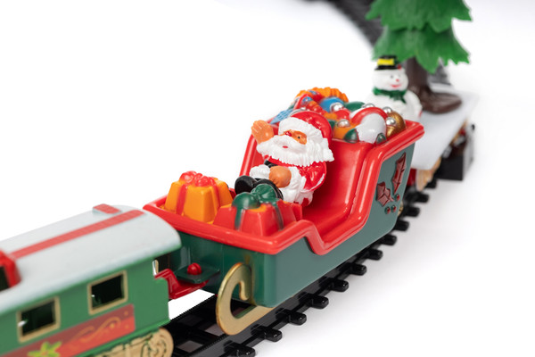 Изображение товара Железная дорога игрушечная Labalu Рождественский поезд на елку / 288
