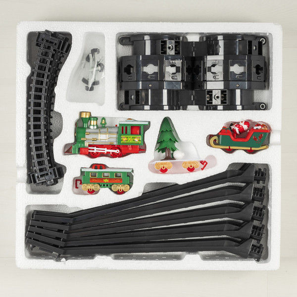 Изображение товара Железная дорога игрушечная Labalu Рождественский поезд на елку / 288