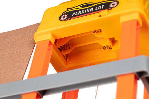 Изображение товара Паркинг игрушечный Labalu 3-уровневый с дорогой и автомобилями / P9488A-1 (желтый, 2 машинки)