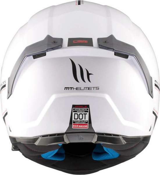Изображение товара Мотошлем MT Helmets Atom 2 SV Solid (XXL, глянцевый белый)