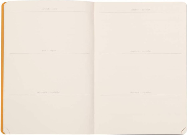 Изображение товара Еженедельник Rhodia Rhodiarama Perpetual / 117194C (64л, мандариновый)