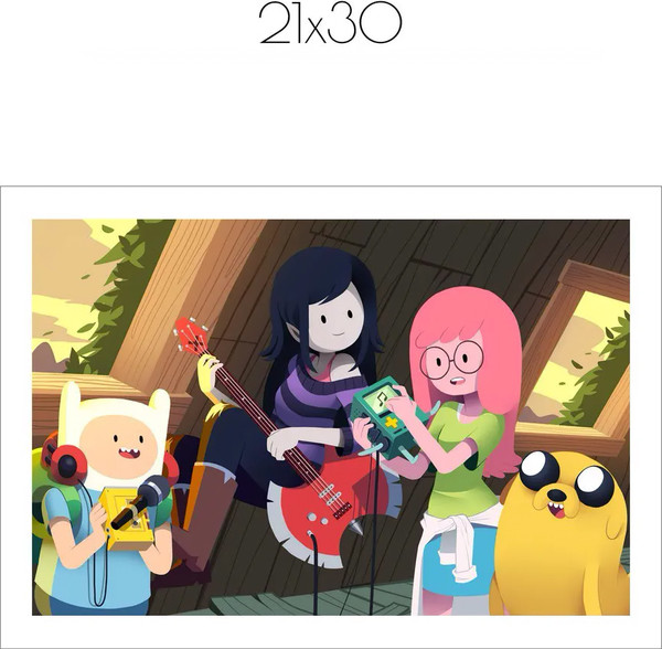 Изображение товара Постер Citydecor Время приключений 6 (21x30)