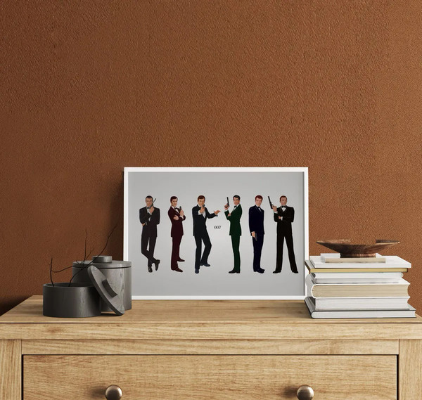 Изображение товара Постер Citydecor Джеймс Бонд 7 (21x30)