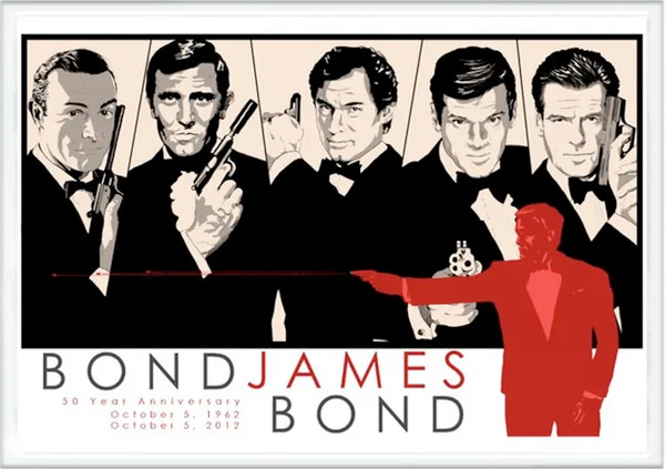 Изображение товара Постер Citydecor Джеймс Бонд 8 (21x30)
