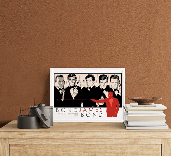 Изображение товара Постер Citydecor Джеймс Бонд 8 (21x30)