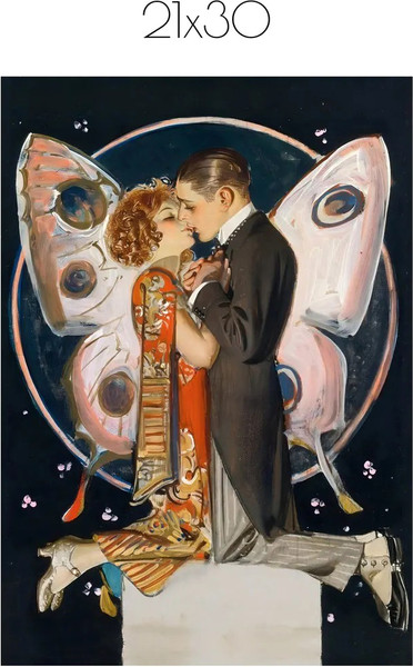 Изображение товара Постер Citydecor Пара 1 (21x30)