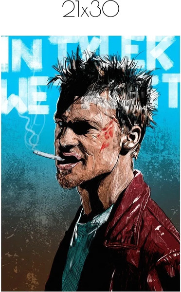 Изображение товара Постер Citydecor Бойцовский клуб 11 (21x30)