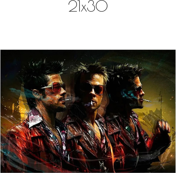 Изображение товара Постер Citydecor Бойцовский клуб 16 (21x30)