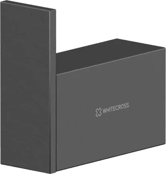 Изображение товара Крючок для ванной Whitecross Cubo CU2410GM (оружейная сталь)