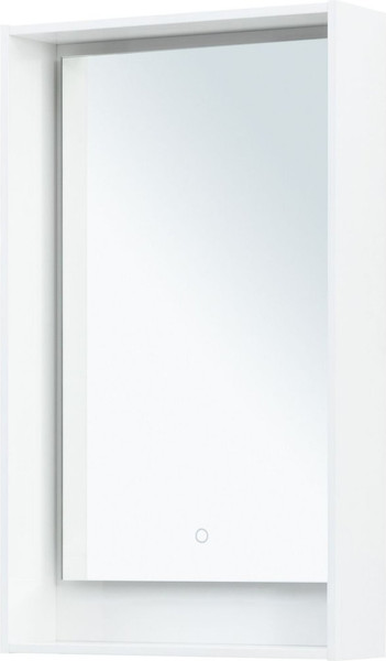 Изображение товара Зеркало Aquanet Милан 50 LED / 336390 (белый глянец)