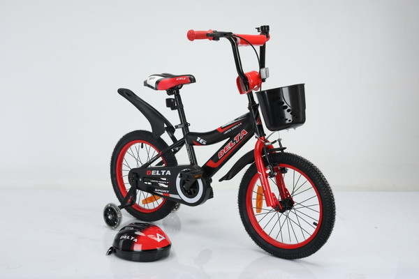 Изображение товара Детский велосипед DeltA Sport 1605 (красный, разобранный, в коробке)