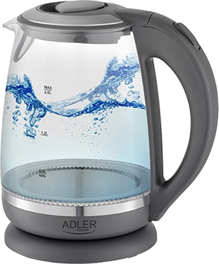 Изображение товара Электрочайник Adler AD 1286 (серый)