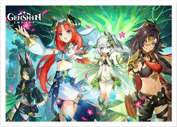 Изображение товара Постер Citydecor Genshin 1 (21x30)