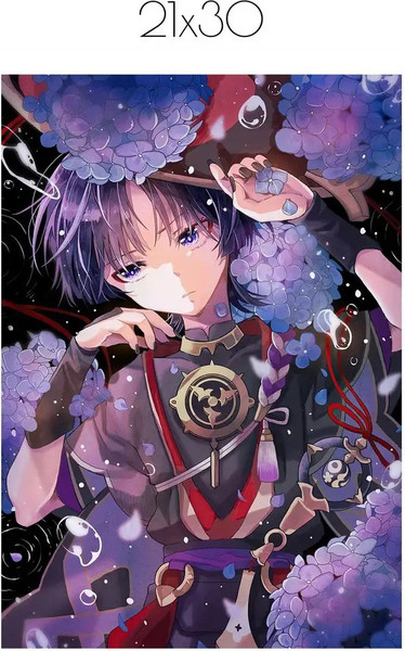 Изображение товара Постер Citydecor Genshin 10 (21x30)